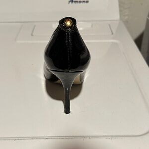 Michael Kors Black and Gold Heels